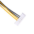 HSG 3.0mm Pitch 2Pin MX3.0 1x2P Lvds Cable TO JST 2.5mm Pitch 8Pin EHR-8